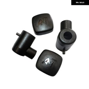 キャラバンウィンドウステイロックリペアブラック AMT101 - 2 Sets