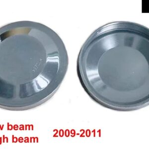 シュコダ ファビア ヘッドライト ダストカバー シーリング ゴム 防水 防塵 蓋キャップ 110MM 2009-2011 2012-2014 - 1pcs 2009-2011