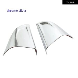 シボレー クルーズ セダン ハッチバック 2009 - 2015 トラック ス クロームアクセサリー カー ステアリングホイール カバー トリム ステッカー - Chrome Silver