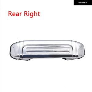 クロームカー 外装 ドアハンドル 三菱 パジェロ V31 V32 V33 V43 V44 V45 V46 1992-2000 MR156875 MR156876 MR156877 MR156878 - Rear Right