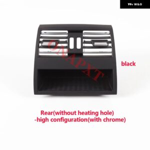 LHD リア/左/右/中央 エアコン グリル ACベント アウトレット パネ??ル BMW 5シリーズ F10 F11 F18 520I 523I 525I 528I 535I - rear without hole C