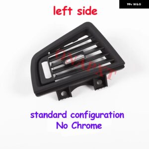 LHD リア/左/右/中央 エアコン グリル ACベント アウトレット パネ??ル BMW 5シリーズ F10 F11 F18 520I 523I 525I 528I 535I - Left NO chrome