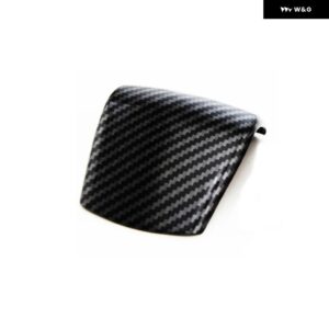 ABSカー スタイリング ハンドブレーキカバー プジョー 2008 2014-2019ハンドブレーキデコレーション トリム ステッカー アクセサリー - abs　carbon　fibre