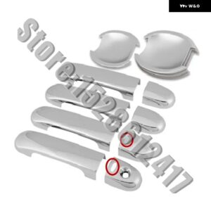 ABSクローム ドアハンドル ボウル ドアハンドル カバー トリム カー スタイリング 日産 ヴァーサティーダラティオ2005-2010 - 5