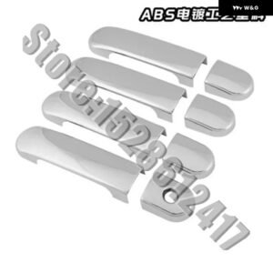 ABSクローム ドアハンドル ボウル ドアハンドル カバー トリム カー スタイリング 日産 ヴァーサティーダラティオ2005-2010 - 2