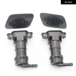 アウディ A4 B6 セダン アバント 2000-05 ヘッドライト ウォッシャー リフト シリンダー スプレーノズル ジェット + カバー キャップ - Lavender