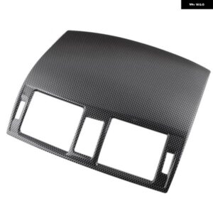 カーボン製 車用センター コンソール エア アウトレット ベントカバー トリム トヨタ カローラ 2007 - 13