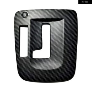 スバル XV 2012-2014 車用 ギア シフト ノブ パネル カバー ステッカー トリム 装飾 フレーム ステッカー アクセサリー マットカーボン