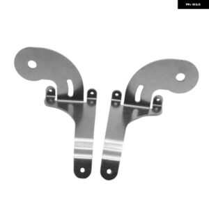 ステンレス 製車フロント グリル スポットライト固定 ブラケット BMW MINI R50 R52 R53 2001-2007用