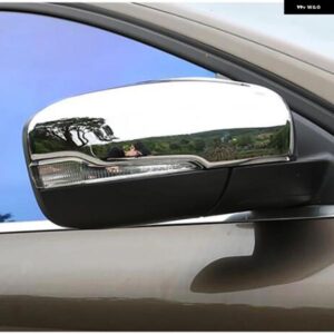 ボルボ XC60 2014 - 16 ABS クローム サイドドア バックミラー カバー トリム カーアクセサリー 2個