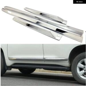 クローム カードアボディサイドモールディングカバー トリム トヨタ ランドクルーザー プラド 150 FJ150 2010 - 14 -2018 アクセサリー