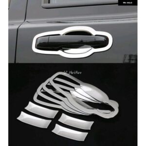 スタイリング アクセサリー ジープ グランド チェロキー 2011 - 15 ドア外側ハンドルボウル トリム ABS クローム 8個