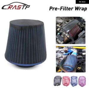 車用エアインテーク フィルター カバー 耐油 防塵 円筒形高フローエアインテーク フィルター RS-OFI062