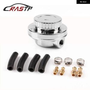 シルバー 8MM 10MM 手動調整式燃料圧力レギュレーター キャブレター アルミ製 車用 油圧 レギュレーター RS-FRG011
