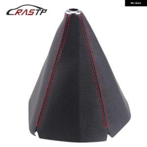 汎用 16MM PUレザー シフター カラー 車用 シフト ノブ シフター ブーツ カバー ギア マニュアル ゲーター ブーツ RS-SFN071