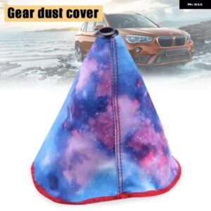 スタイル 汎用 シフト レバー ノブ ブーツ カバー レーシング シフト ノブカラー ギア シフト ブーツ カバー ゲーター RS-SFN069