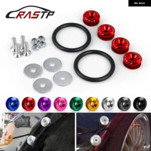 汎用 アルミ バンパー クイックリリースファスナー フェンダーワッシャー ホンダ シビック インテグラ RSX RS-QRF001