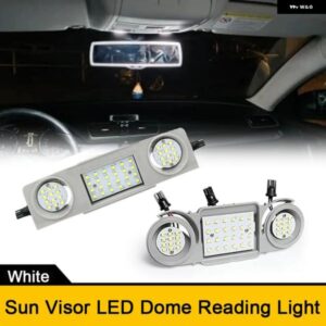 白色LED車内天井読書灯 フォルクスワーゲン ゴルフ プラス ゴルフ 4 5 パサート ジェッタ シロッコ オクタヴィア 5E3