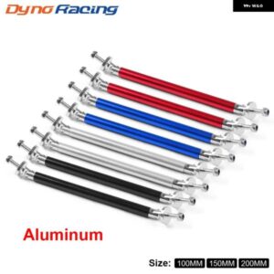 アルミ バンパー リップ フロントストラット スプリッターロッド タイ サポート バー 100MM 150MM 200MM