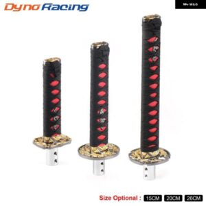 汎用 150MM/200MM/260MM カタナ サムライソード シフト ノブ シフター アダプター 付き ギア シフト ノブ