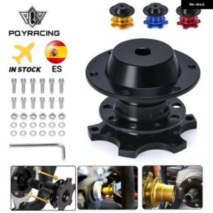 汎用 ステアリングホイール クイックリリースハブボスキット ホイールハブ アダプター 6穴 ステアリングホイール ハブPQY3859
