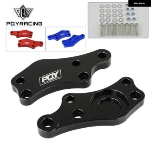 PQY ビレット アルミ T-6061 ステアリングロック アダプター 回転角を約+25%増加 チューニングキット トヨタ JZX100 レクサス IS200 IS300