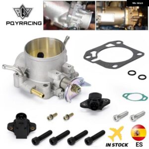 アルミシルバーインテーク マニホールド 70MM スロットルボディ ホンダ B16 B18 D16 F22 B20 D/B/H/F EG EK H22 PQY6959