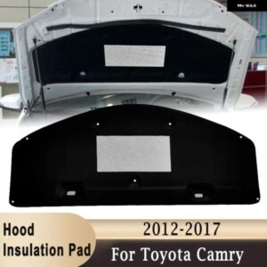 トヨタ カムリ 2012-2017 フロント エンジン フード断熱コットン パッド ヒート防音マットカバー アメリカ版ではありません