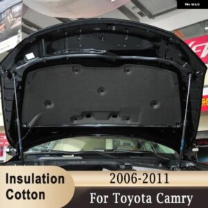 トヨタ カムリ 2006-2011 フロント エンジン フード断熱 パッド サウンドヒートコットン パッド 防音マットカバー フォーム 耐火