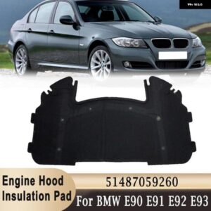 フロントフード エンジン 断熱コットン パッド 防音断熱マット BMW E90 E91 E92 E93 323I 325I 51487059260