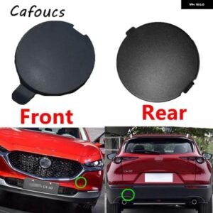 フロントリア バンパー トレーラーキャップ牽引フックカバー シェル マツダ CX30 CX-30 2020-2023