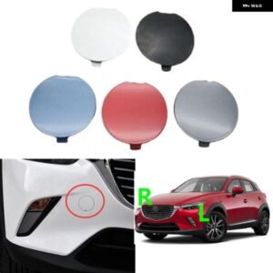 カーアクセサリー フロント バンパー トレーラーキャップ 牽引フックカバー マツダ CX-3 CX3 DK 2014-2023 部品ナンバー D10J-50-A12A