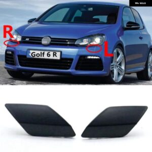 車用フロント バンパー ヘッドライト ウォッシャーノズル カバー キャップ VW ゴルフ 6 R MK6 2009-2013 5K0955110G