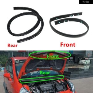 自動車用フロント エンジン フードウェザーストリップ ゴムシール シーリングストリップ ホンダ ジャズ GD1 GD3 ハッチバック 2004 - 08