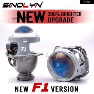 SINOLYN F1 KINGKONG ブルー 3.0インチ バイ キセノン プロジェクターレンズ D1S D3S D2S D4S ヘッドライト カーライト HELLA 3R カーアクセサリー