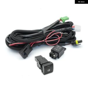 H10 H12 HB3 HB4 HIR2 フォグランプ ハーネス ワイヤースイッチ/リレー トヨタ RAV4 ランドクルーザー プラド カローラ ヤリス ジープ ラングラー