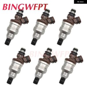 6個 100%動作確認済み 23250-65020 2325065020 燃料 インジェクター トヨタ 4RUNNER HILUX PICKUP 89-95 SR5 T100 3VZE 93-94 3.0L 2959CC