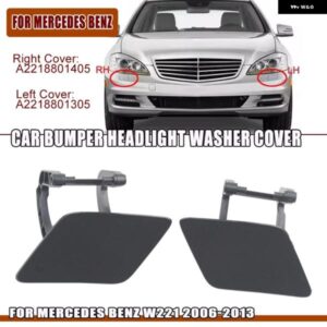 車用 ヘッドライト ウォッシャーノズル カバー キャップ A2218801305 A2218801405 メルセデス ベンツ W221 2006-2013 S350 S400 S500 S600 S63 AMG