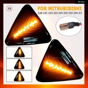 ダイナミック ブリンカー サイド マーカーライト フェンダー LED ウィンカーランプ 三菱 コルト CZC CZ3 Z23 Z24 Z25 Z33 Z34 Z3 2004-2012