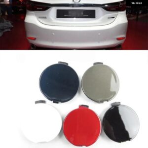 車用リア バンパー 牽引フックカバー トレーラーシェル 左 右キャップ マツダ6 アテンザ 2020 2021