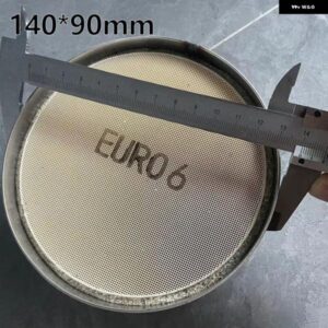 140*90MM 三元触媒セラミック 400CPSI ユーロ6 ハニカム車両排気ガス浄化 ユニット 変換