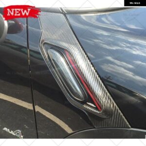 MINI COOPER S R60 COUNTRYMAN R61 PACEMAN 2011-2016 カーボン サイドマーカー ハウジング カバー トリム R60 フェンダーライトカバー