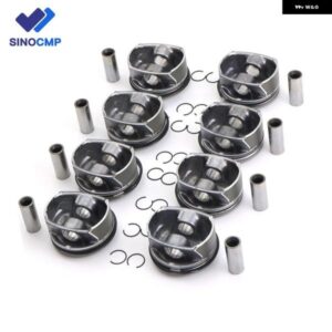 8個 11257519916 11257515760 N62B44 92MM エンジン ピストンリング BMW 545I 645CI 745I X5 E53 E60 E61 E63 E64 E65 E66 N62 4.4L