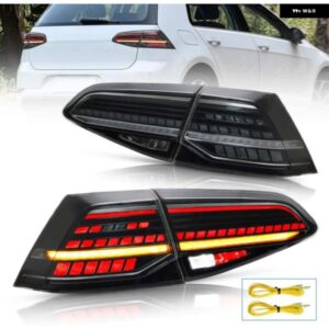 LED テールライト アセンブリ フォルクスワーゲン ゴルフ フォルクスワーゲン ゴルフ MK7 ゴルフ 7.5 TDI TSI 2013-2019 シーケンシャルウィンカー付き
