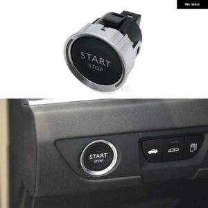 6ピン エンジン スタート ストップ スイッチ ボタン プジョー 408 2008 3008 308 508 シトロエン C4 C5 アクセサリー 96777946