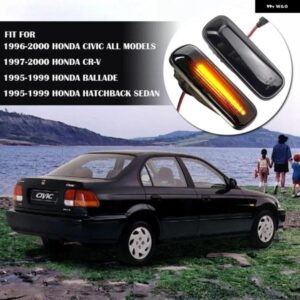 ホンダ シビック EK EJ EM 2/3/4D CRV バラード ハッチバック セダン 車用ランプ ダイナミック LED サイドマーカー ウィンカーライト 1995-1999