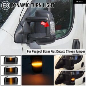 プジョー ボクサー シトロエン ジャンパー リレー RAM プロマスター フィアット デュカート ダイナミック ウィンカー LED ウィンカー サイドミラー ライト