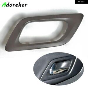 ブラウン 車 左右 内装 ドアハンドル インナー ドアハンドル カバー フレーム 自動車アクセサリー シトロエン C4 2009 - 2011