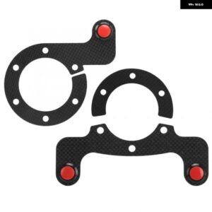 アウターホーン ボタン キット MOMO/OMP/NARDI/SPARCO 6 ステアリングホイール インテリア モールディング アクリル+カーボンアクセサリー