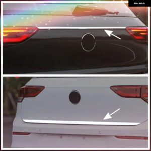 フォルクスワーゲン ゴルフ 8 MK8 2020 - 24 2025 リアブート トランク テールゲートボトムリッドモールディングストリップカバー トリム カー スタイリング